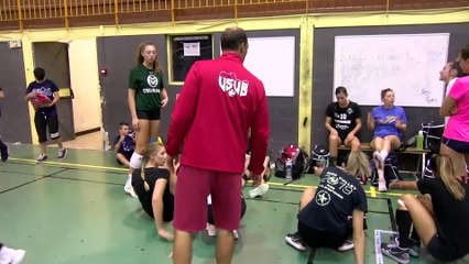 Quelques images de Vitrolles Sports Volley à l'entrainement