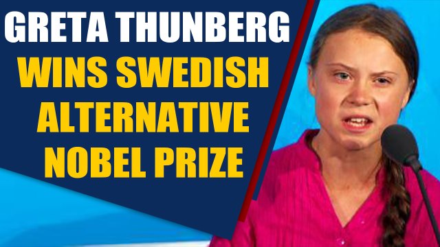 CLIMATE CHANGE ACTIVIST GRETA THUNBERG WINS 2019 RIGHTS LIVELIHOOD AWARD | Oneindia News