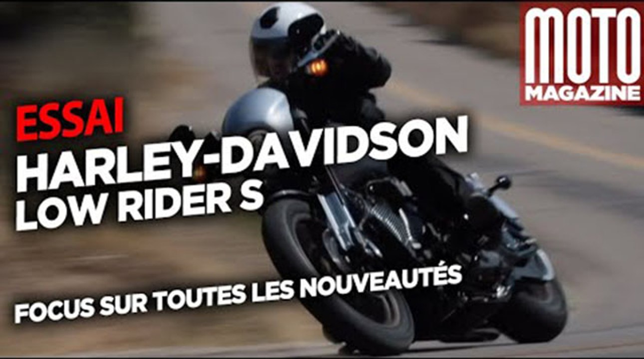 Harley Davidson Low Rider S - nouveautés moto 2020