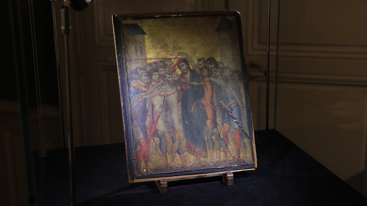 Le tableau d'un maître de la pré-Renaissance découvert à Compiègne