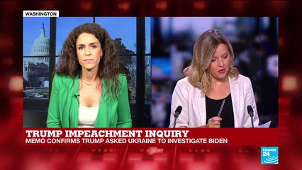 White House releases memo of Trump call with Ukraine