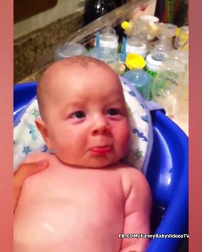 Funny Baby Reaction to Parent Kisses - Cute Baby Videos