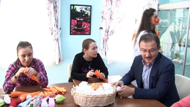 Eyüpsultan Belediye Başkanı Köken, engelli öğrencileri ziyaret etti