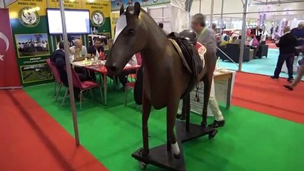 Konuşan at heykeli “Cengaver”