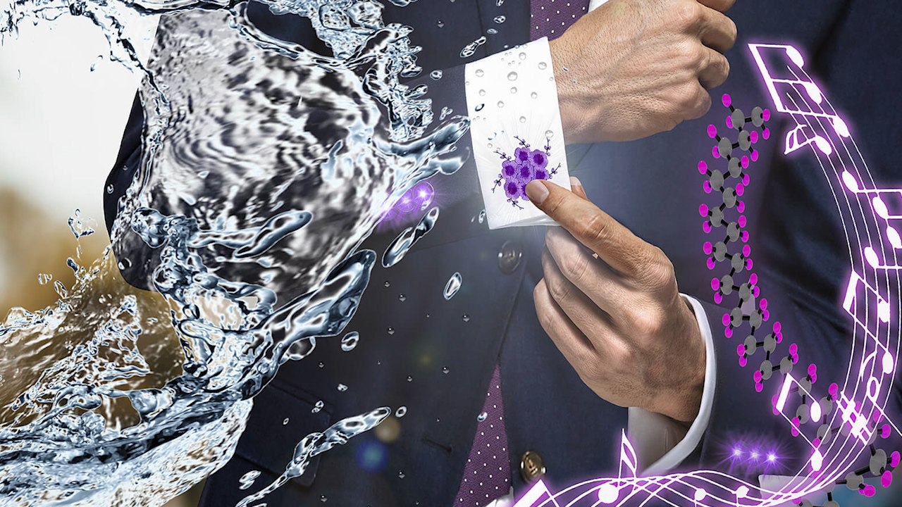 New Clothing Turns On Electronics While Turning Away Bacteria