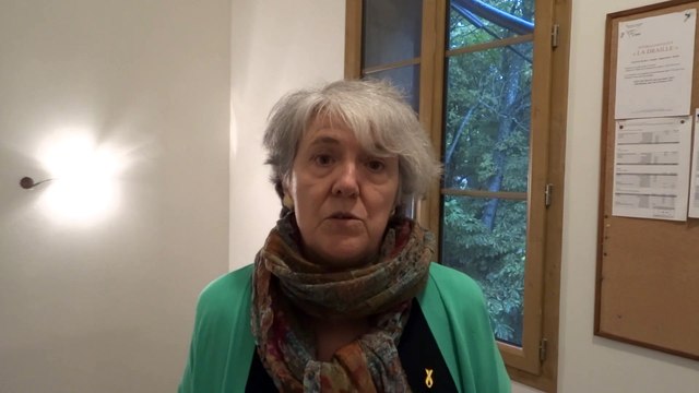 L'écrivaine catalane Maria Merce Roca Perich de passage à Soubès