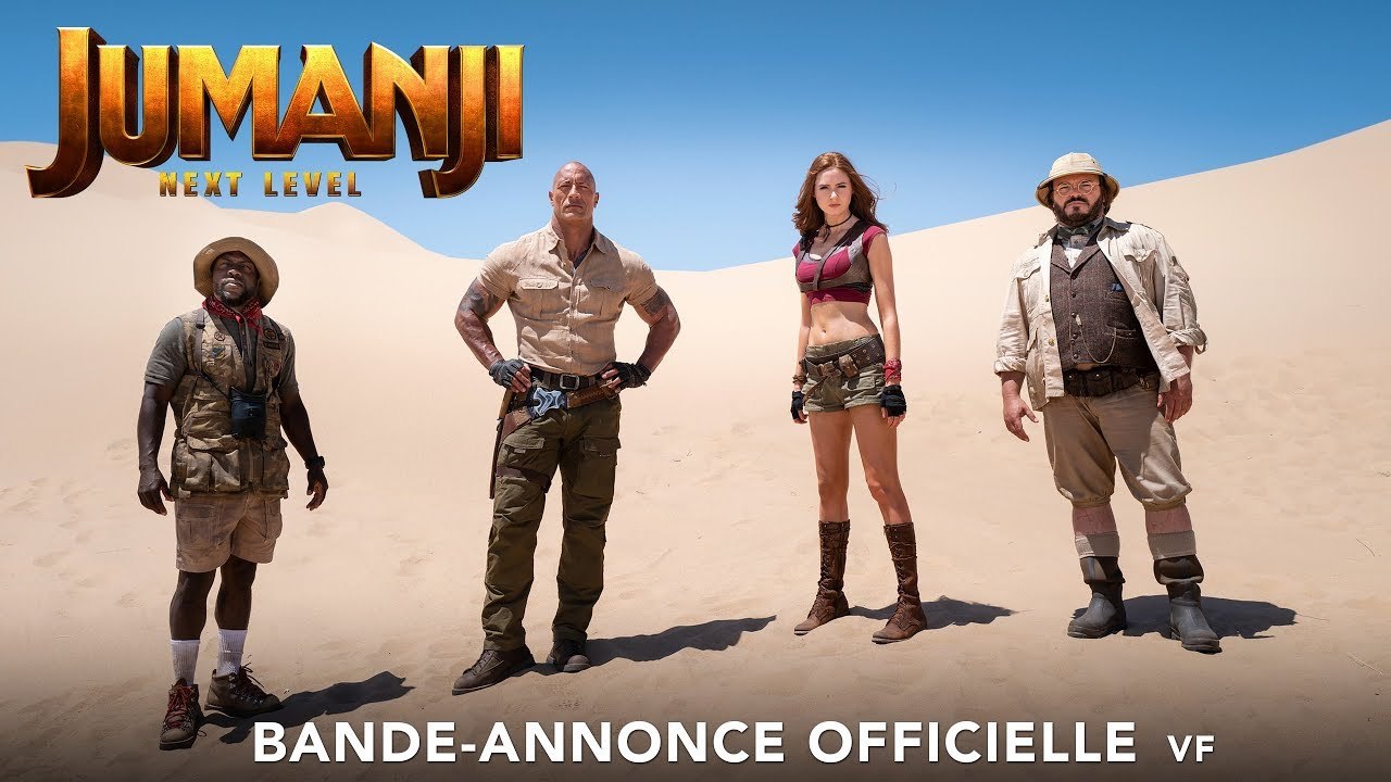 Jumanji Next Level Bande-annonce Officielle VF (2019) Dwayne Johnson, Kevin Hart