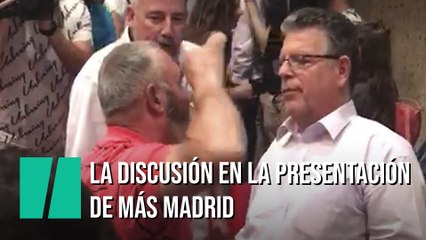 "¡Yo digo lo que me da la gana!", la discusión en la presentación de Íñigo Errejón