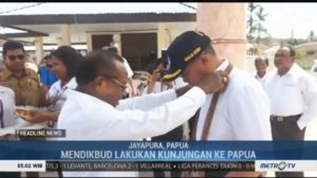 Mendikbud Kebut Pembangunan Pendidikan di Tanah Papua