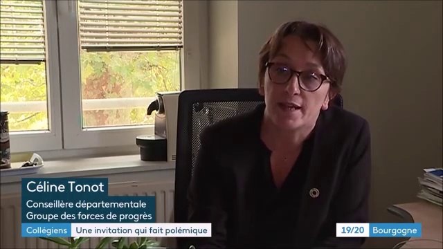 Reportage avec Céline TONOT lors du JT 19/20 de Bourgogne Franche Comté