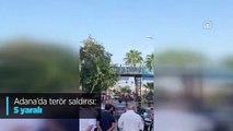 Adana’da polis otobüsüne bombalı saldırı