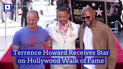 Terrence Howard Receives Star on Hollywood Walk of Fame
