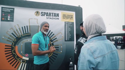 السيد عبد الرحمن يشارك في سباق سبارتان وزوجته نانسي تدعمه في عيش الدور