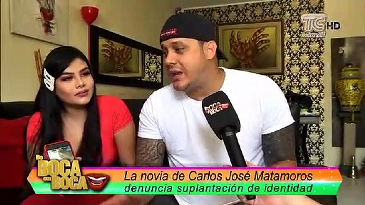 La novia de Carlos José Matamoros denuncia suplantación de identidad