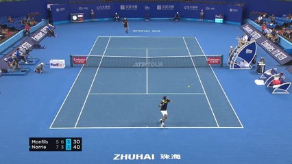 ATP - Le point exceptionnel gagné par Monfils à Zhuhai