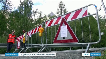 Mont-Blanc : le plus grand glacier du côté italien menace de s'effondrer
