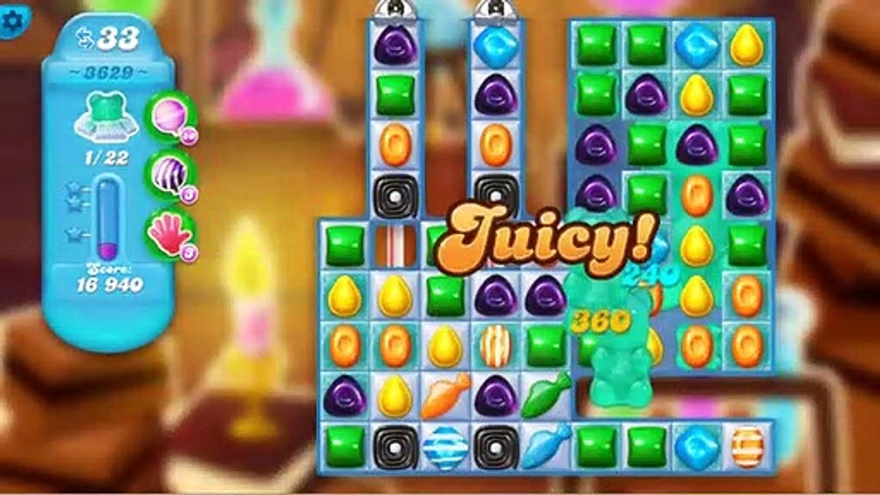 CANDY CRUSH SODA Saga Level 3629