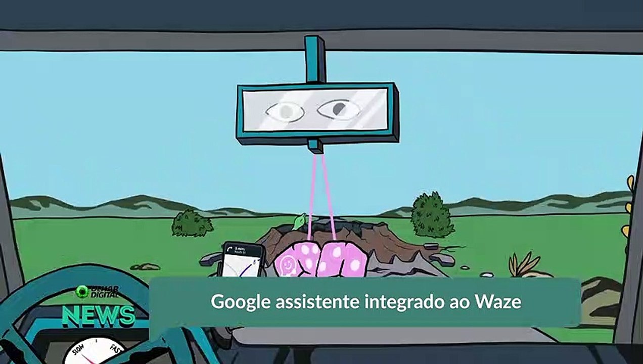 Google assistente integrado ao Waze