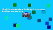 [Doc] Fundamentals of Building Construction: Materials and Methods