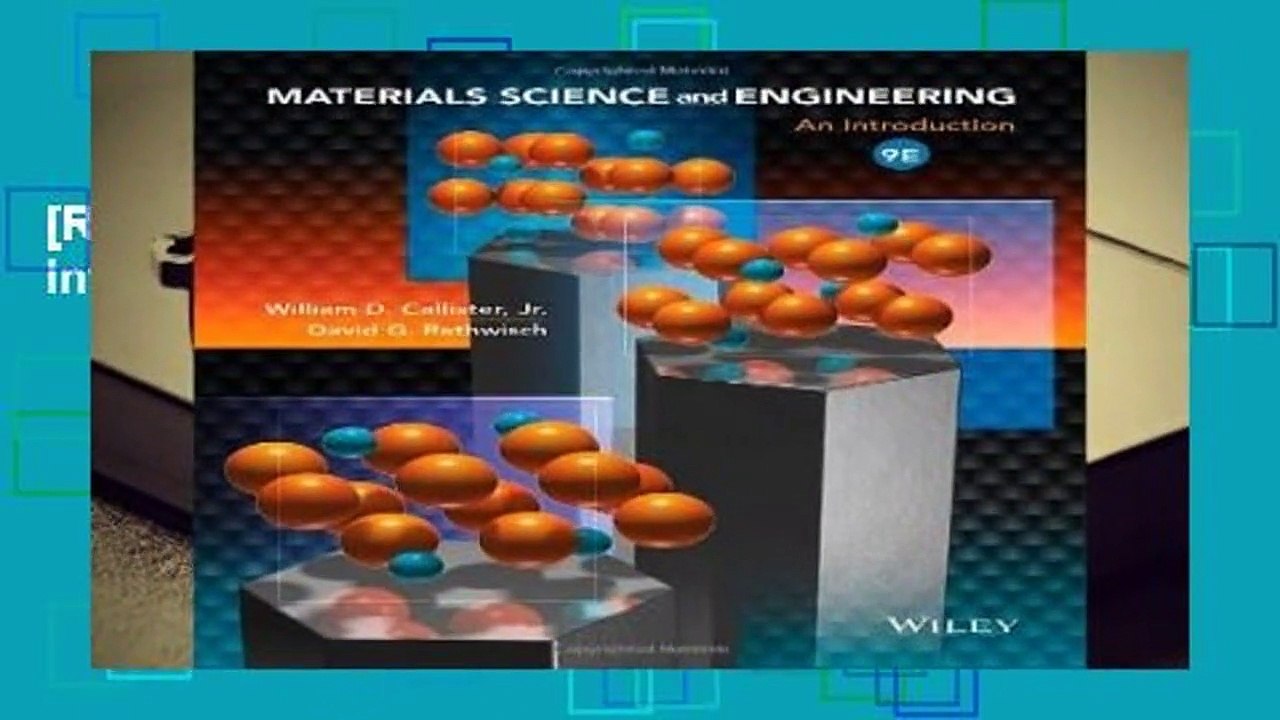 [READ] Materials Science and Engineering: An Introduction