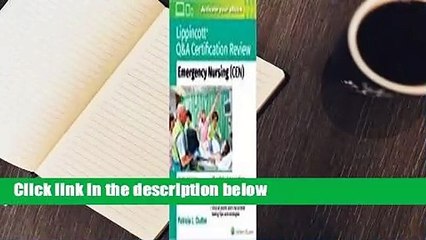 About For Books  Lippincott Q Certification Review: Emergency Nursing (CEN)  Review