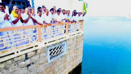 உடுமலை அருகே உள்ள திருமூர்த்தி அணையில் இருந்து நான்காம் மண்டல பாசனத்திற்கு தண்ணீர் திறப்பு.