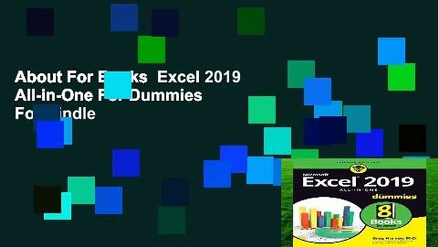 About For Books Excel 2019 All-in-One For Dummies For Kindle