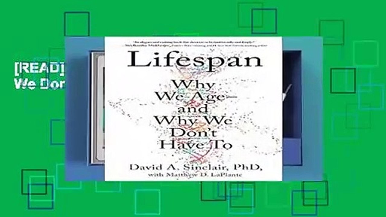 [READ] Lifespan: Why We Age--And Why We Don t Have to