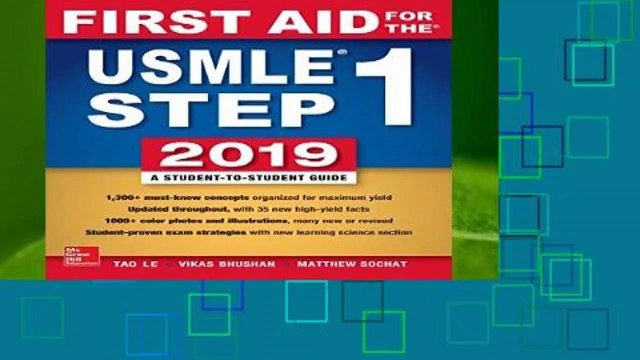 [READ] First Aid for the USMLE Step 1 2019, Twenty-ninth edition