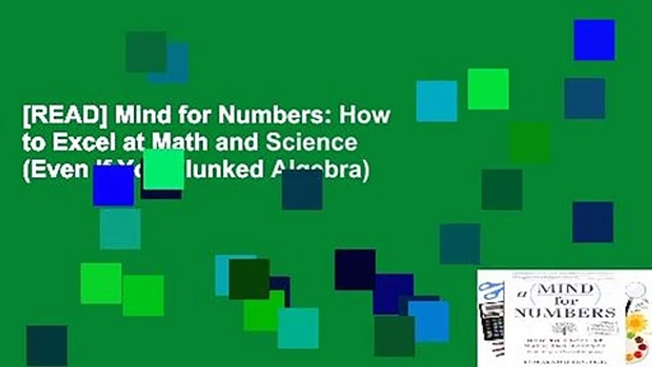 [READ] Mind for Numbers: How to Excel at Math and Science (Even If You Flunked Algebra)