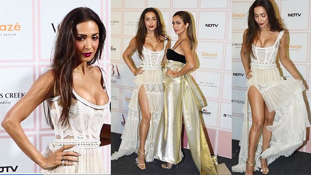 Malaika Arora flaunts her curves with Amrita Arora at Vogue Beauty Awards 2019 | FilmiBeat
