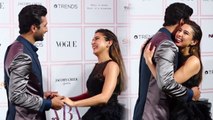 Sara Ali Khan HUGS Vicky Kaushal at Vogue Beauty Awards 2019; Watch video | FilmiBeat