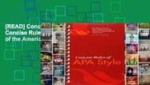 [READ] Concise Rules of APA Style (APA, Concise Rules of APA Style) (Concise Rules of the American