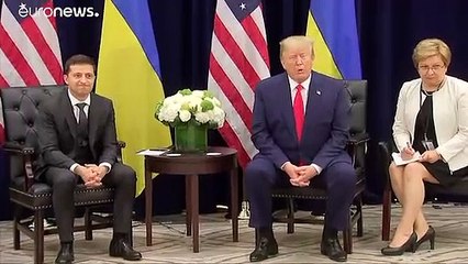 Trump y Zelenski se reúnen tras publicarse la conversación del 'impeachment'