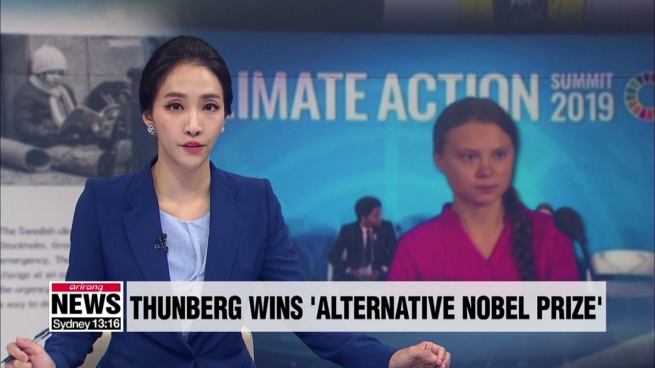 Greta Thunberg named winner of 'alternative Prize'