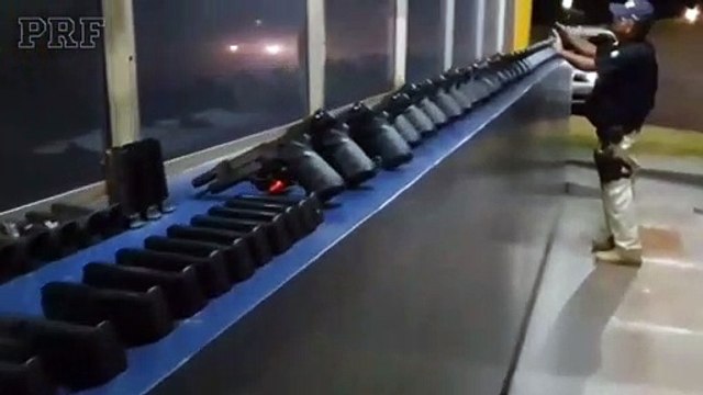 Após 20 km de fuga, PRF apreende no Paraná 29 pistolas que iriam para o RJ