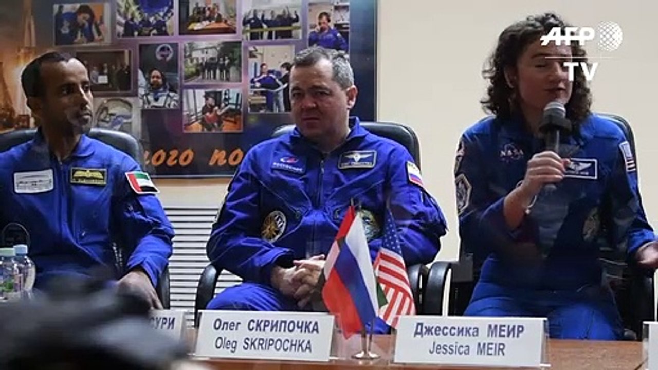 El primer astronauta árabe llega a la ISS