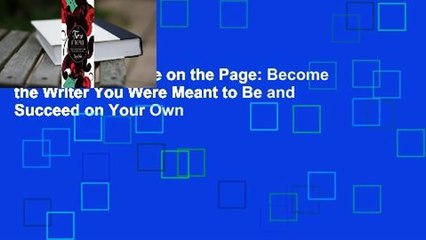 Full E-book  Fierce on the Page: Become the Writer You Were Meant to Be and Succeed on Your Own