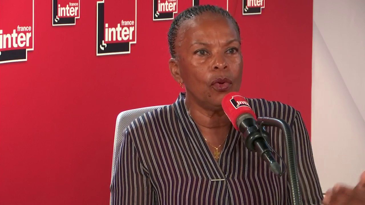 Christiane Taubira sur la dénonciation d'un "procès politique" par @JLMelenchon : "Je pense que la réalité des procès politiques dans certaines parties du monde, y compris en France dans le passé, fait que je n'ai pas, moi, envie de banaliser ce concept"