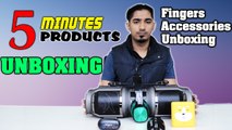 Fingers Accessories Unboxing: Five Products In Five Minutes