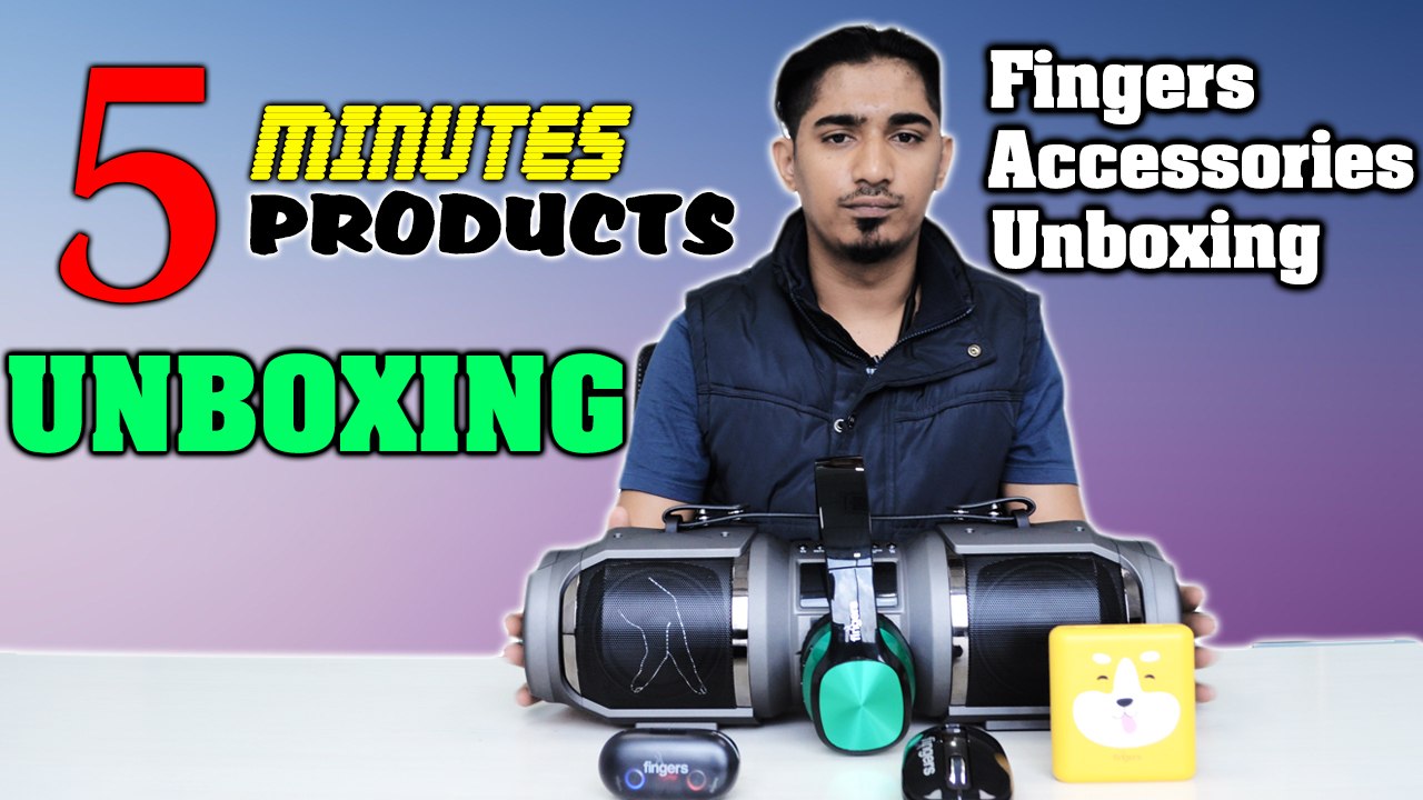 Fingers Accessories Unboxing: Five Products In...