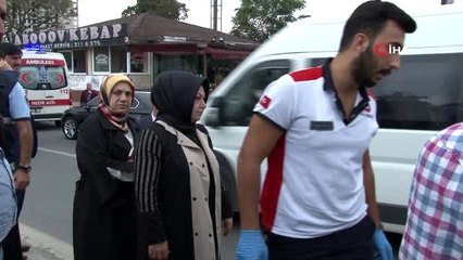 Epilepsi krizi geçirerek cadde ortasında bayılan kadının yardımına Başkan Şeyma Döğücü koştu
