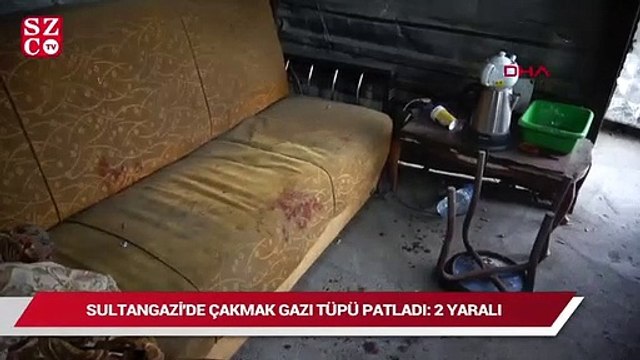 Sultangazi'de çakmak gazı tüpü patladı: 2 yaralı