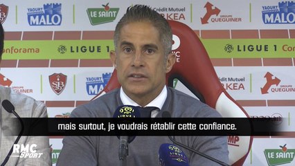 Brest - Lyon : Sylvinho "soucieux" après le nouveau faux pas des Gones