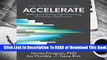 Accelerate: The Science of Lean Software and Devops: Building and Scaling High Performing