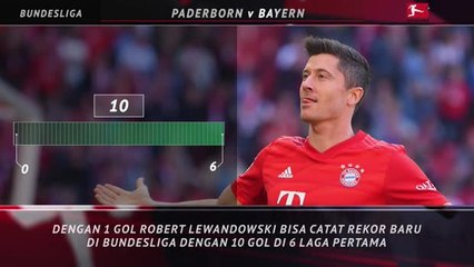 5 Things - Lewandowski siap catatkan rekor baru