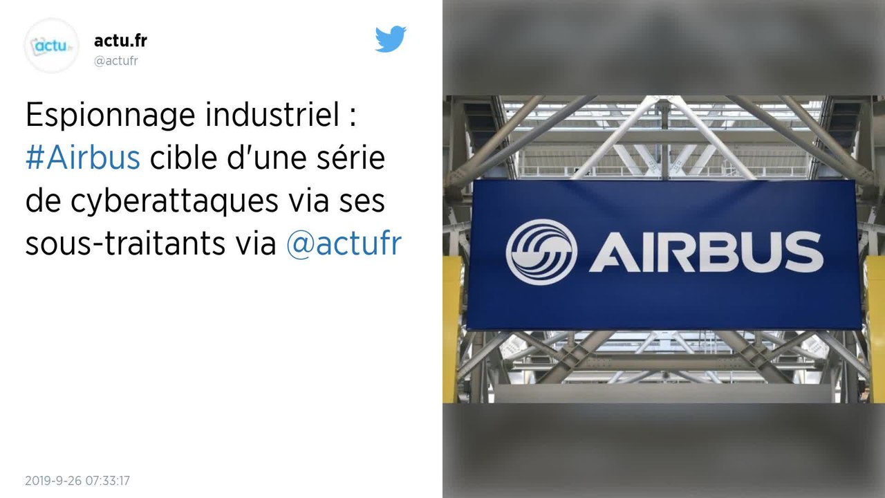 Airbus, cible d’une série de cyberattaques