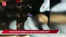İstanbul’da süper lüks cipte deodorantın içine uyuşturucu madde