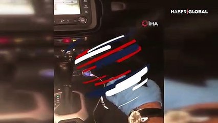 Polis deodorantın ağırlığından şüphelenince gerçek ortaya çıktı