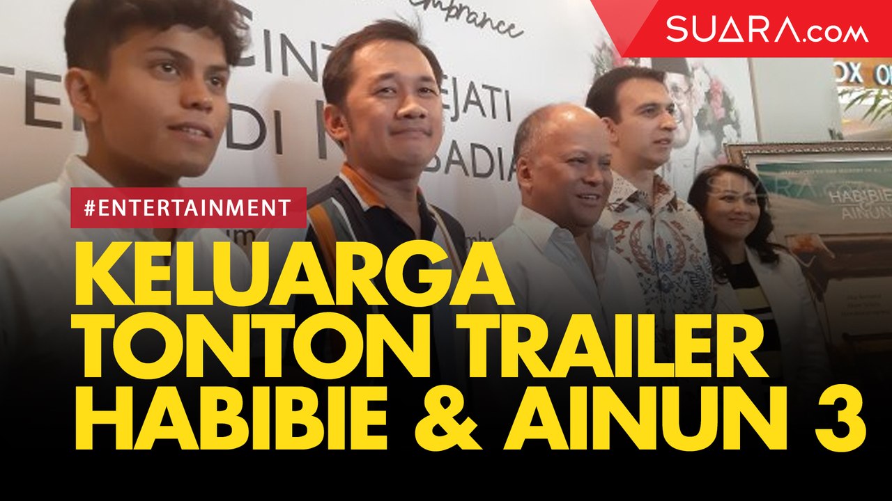 Keluarga Menangis Nonton Trailer Habibie Ainun 3